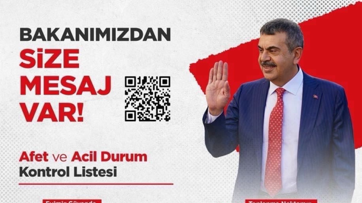 Okulumuzda Afetler ve Dayanıklılık ayı kapsamında DEPREM TATBİKATI